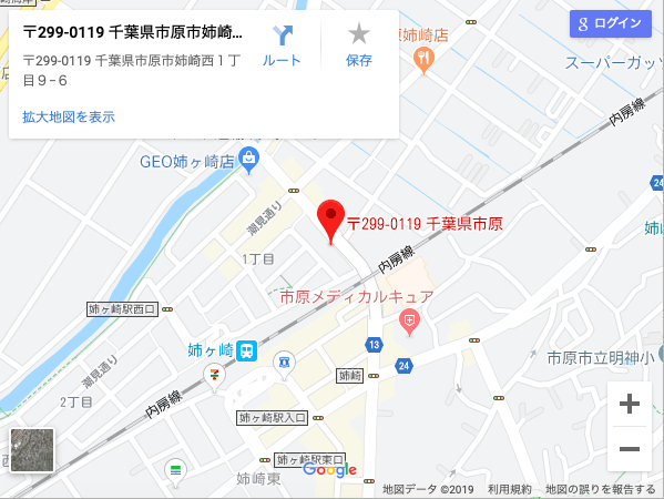 姉崎ホーム地図